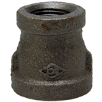 Reducing Coupling - Threaded - Black