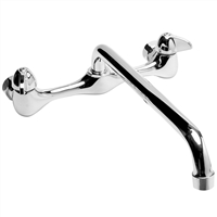 Wallmount Swing Spout Faucet w/ Tubular Spout