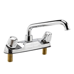 8" Two Handle Kitchen Faucet - Tubular Spout