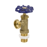 Brass Extended Shank Boiler Drain - MIP