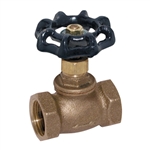 Brass Straight Stop - Female