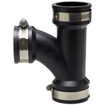 Flex Tee - Neoprene - Stainless Clamps
