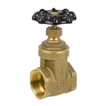 Brass Gate Valve - Threaded