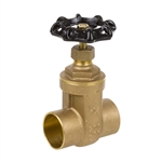 Brass Gate Valve - Sweat