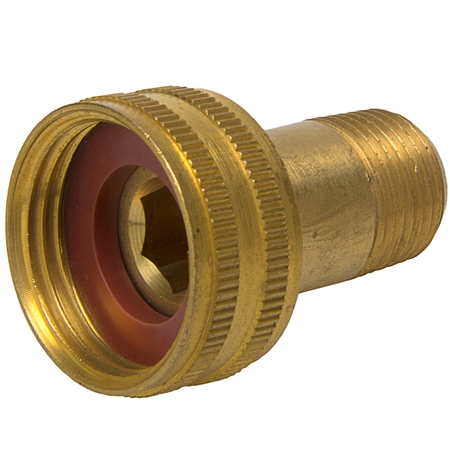Brass Swivel Connector - Female Hose x Male Pipe Thread