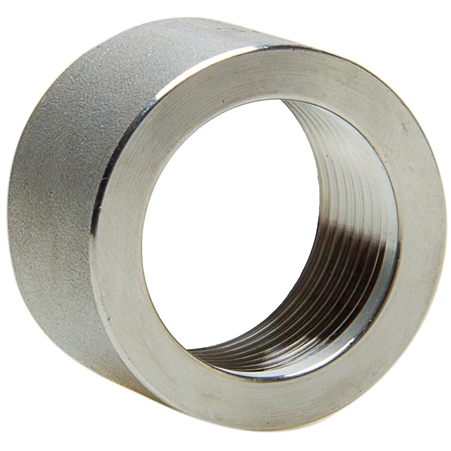 Half Coupling - Threaded - Stainless