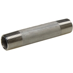 Stainless Steel Nipple - Welded - 1/2" Diameter