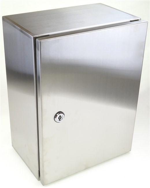 YuCo  YC-12x10x8-SS-UL-FE Fully Enclosed Stainless Steel Enclosure
