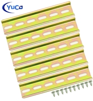 YuCo YC-DR-6-5 STEEL SLOTTED DIN RAIL 35mm X 7.5mm PR005 ASI RoHS