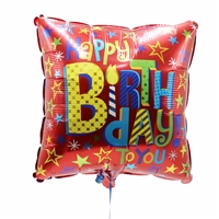 Balloon with "Happy Birthday!"