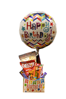 Gift Basket with Balloons