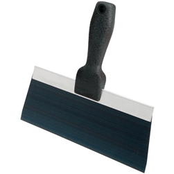 AE34406 6” Plastic Textured Handle Blue Steel Taping Knife