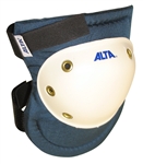 AIKE509 Hard White Plastic Cap Knee Pads/Hook & Loop Fastening System