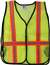 ASIAS49X Safety Vest-Mesh Lime Strip Size XLarge