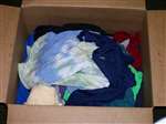 AY10LB 10lb Box Cotton Clean Up Rags