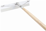 CF700561 Alum Econo Pull Crete 20" x 4"  With Brace and 60" Wood Handle