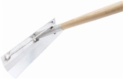 CF700567 Alum  Pull Crete 20" x 4"  With Brace and 60" Wood Handle Sold in Boxesof 5 Only