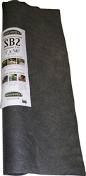 CRAFSB2 3’ x 50’ 2oz. Spunbond Weed/Landscape Fabric 34rls./ctn.