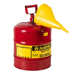 EAUI50S 5 Gallon Safety Gas Can W/Funnel