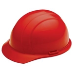 ERB19364 Red Ratchet Hard Hat/Osha Approved