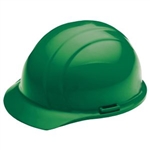 ERB19368 Green Ratchet Hard Hat/Osha Approved