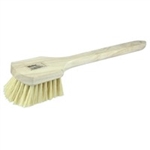 FB2420 Weiler Brush 20" White Tampico Utility Scrub Brush 2" Trim Length