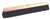 FB44581 Weiler Brush 24" Flagged Grey Border With Stiff Black Synthetic Center Medium Sweeeping Brush 3" Trim Length Takes Handle# 44635