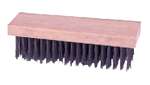 FB50 Weiler Brush 7-1/4" X 2-1/4" Block Type Round Wire Scratch Brush 1-5/8" Trim Length