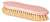 FB72001 Weiler Brush 9" White Tampico Pointed Style Scrub Brush 1-1/8" Trim Length