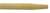 FBFTH60 Weiler Brush 60" X 1-1/8" Tapered Wood Handle  12/Pk