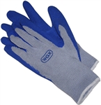 GV35004 Atlas Style Wonder Glove Blue Dipped Rubber Palm - Large - Sold In Dozens Only