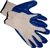 GVWGM Pr Non-Slip Blue Rubber  Palm Wonder Glove - Medium - Sold in Packs of 10 Only