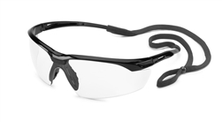 GWS28GB80  Gateway Black Frame w/Clear Lens Safety Glasses - 10/bx