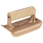 KRCF311 Kraft 6x2x3/4" Bronze Edger with wood handle