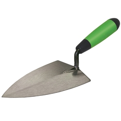 KRHC441PF 7"x4 3/8" Hi-Craft Tile Setter Trowel w/Green Soft Grip Handle