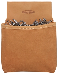 MN444 Leather 1 Pocket Nail Bag