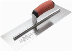 MT12BSSD Marshalltown 12” x 4-1/2” Stainless Steel Drywall Trowel Durasoft Handle Curved