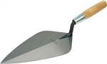 MT34 10.5 Marshalltown 10 1/2" Wide London Brick Trowel w/Wooden Handle