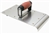 MT3885SD Marshalltown 6" x 8" Stainless Steel Safety Step Edger/Groover - 1/2" Radius - 5/8" Lip