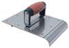 MT4283D Marshalltown 6" x 8" Stainless Steel Safety Step Edger/Groover - 3/4" Radius - 7/8" Lip