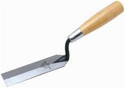 MT58 Marshalltown 8 x 2  Margin Trowel w/ Wooden Handle