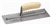 MT701S Marshalltown 11 x 4 1/2 Notched Trowel-7/32 x 5/32 'V' w/Curved Wood Handle