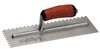 MT702SD Marshalltown 11 x 4 1/2 Notched Trowel-1/4 x 1/4 x 1/4 SQ w/Curved DuraSoft® Handle