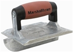 MT833D Marshalltown 6" X 4 3/8" Heavy Duty Zinc Hand Groover-1/2" X 3/8" Bit-DuraSoft® Handle