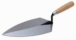 MT96 Marshalltown  10 X 5  Brick Trowel - Philadelphia Pattern w/Wood Handle