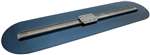 MTBG48 Marshalltown 48 X 12 3/8" Blue Glider Trowel with Rounded Ends
