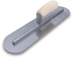 MTFTFR364 16 X 4 FULLY ROUNDED FINISH TROWEL/WOOD HANDLE