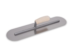 MTFTFR365 18 X 4 FULLY ROUNDED FINISH TROWEL - WOOD HANDLE
