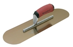 MTMSP164GSD Marshalltown 16 X 4" Golden Stainless Steel Pool Trowel w/Curved DuraSoft® Handle