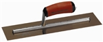 MTMXS165GD Marshalltown 16 X 5" Golden Stainless Steel Finishing Trowel with DuraSoft® Handle